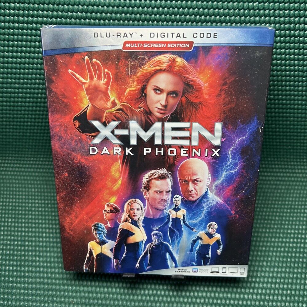 X-Men: Dark Phoenix (Blu-ray 2019) New, Factory-sealed W/Slip Cover
